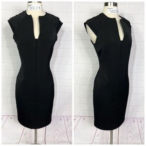 👗|•AVA & AIDEN•| Simple Black Cap Sleeve Dress Size Small